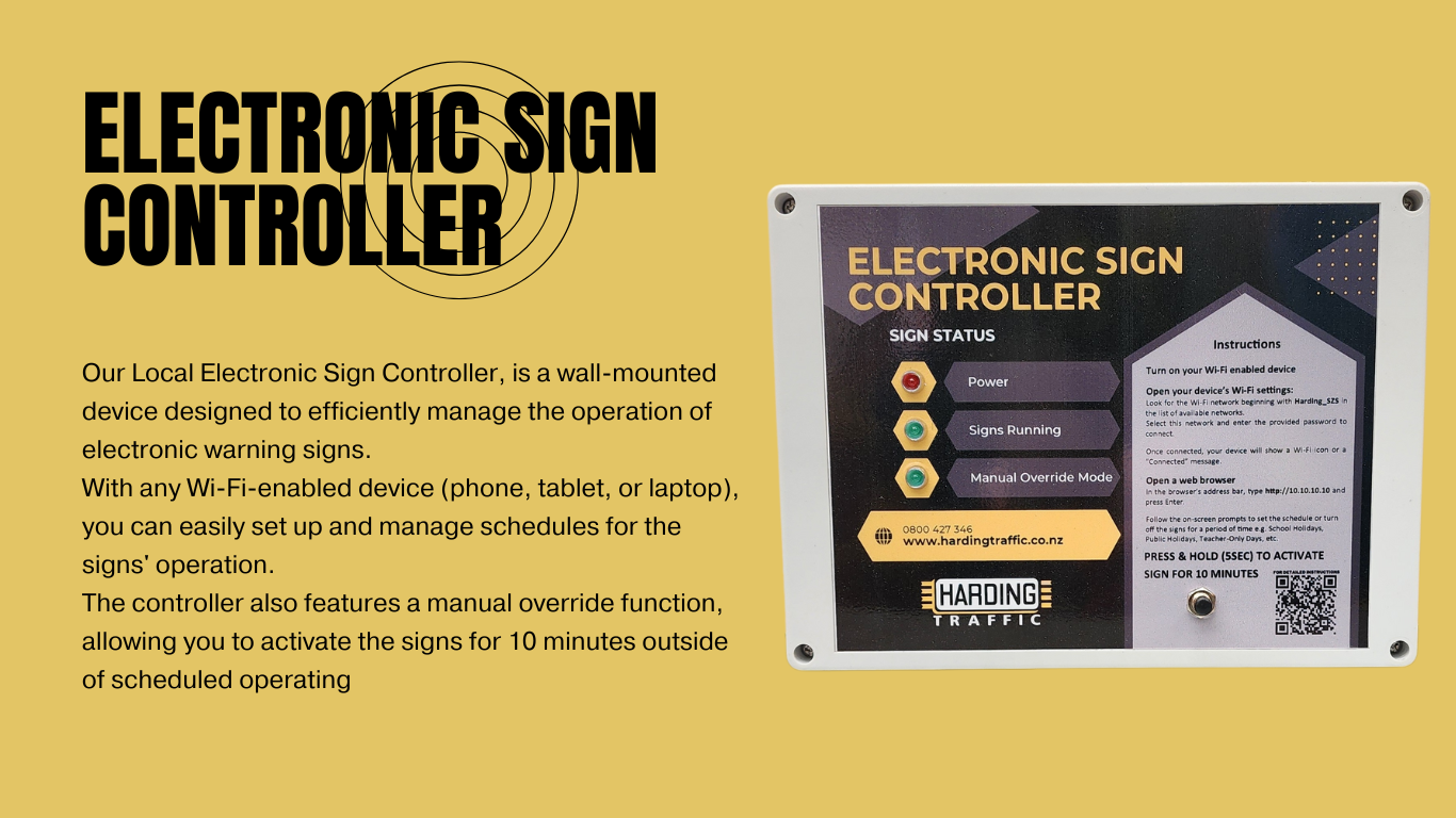 Local Electronic Sign Controller