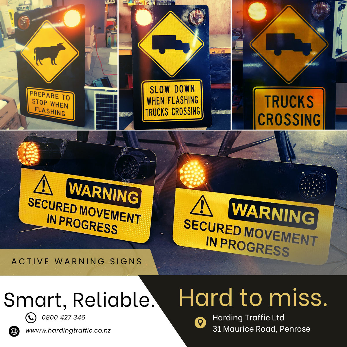 This month’s spotlight: Active Warning Signs 